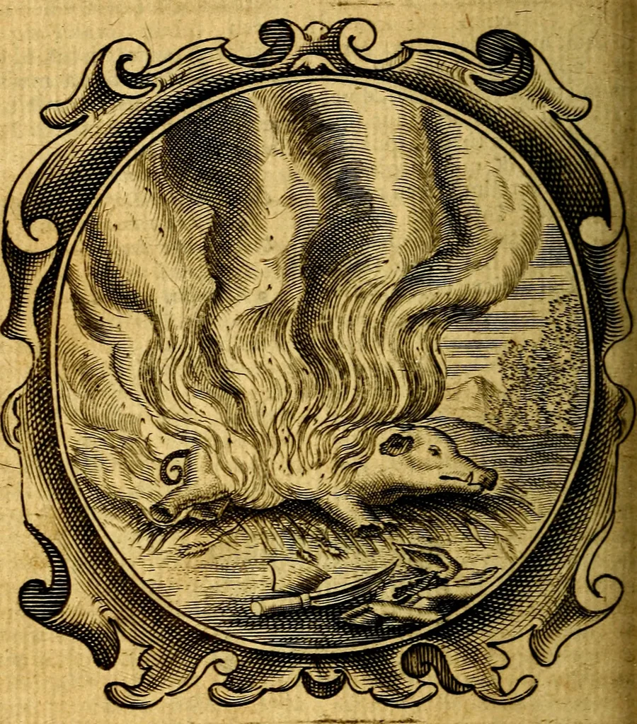 An illustration from Lux evangelica sub velum sacrorum emblematum recondita in anni dominicas, selecta historia & morali doctrina varie adumbrata, 1655, leaf 141