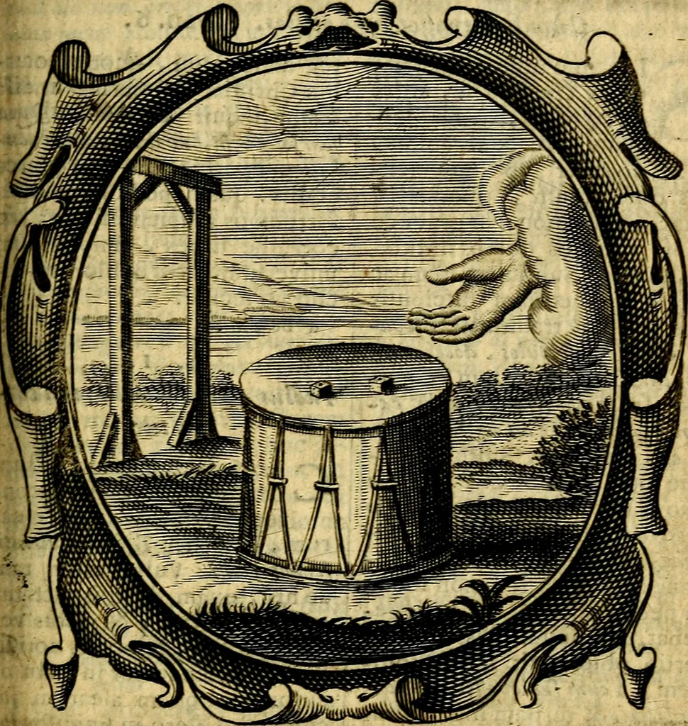 An illustration from Lux evangelica sub velum sacrorum emblematum recondita in anni dominicas, selecta historia & morali doctrina varie adumbrata, 1655, leaf 260