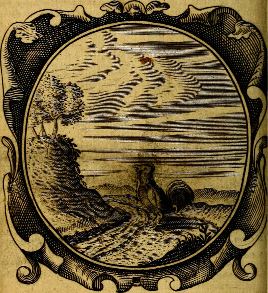 An illustration from Lux evangelica sub velum sacrorum emblematum recondita in anni dominicas, selecta historia & morali doctrina varie adumbrata, 1655, leaf 447