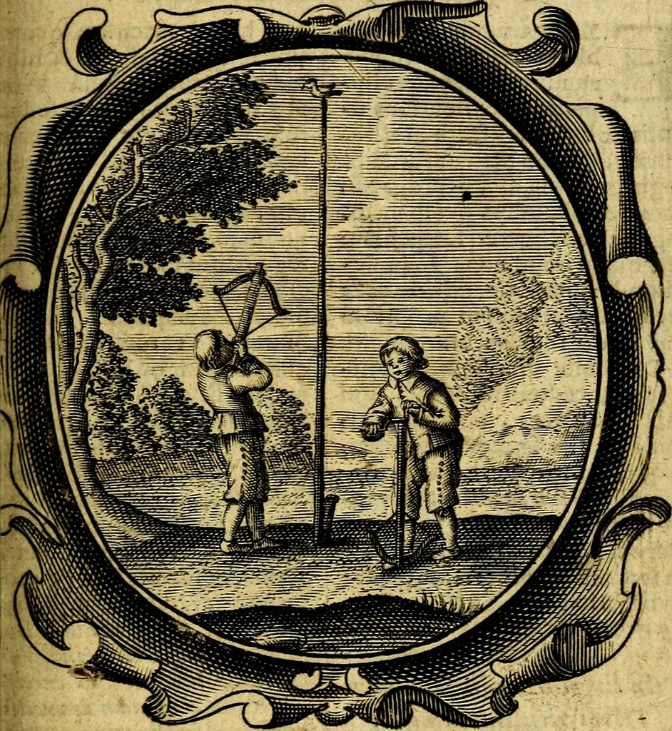 An illustration from Lux evangelica sub velum sacrorum emblematum recondita in anni dominicas, selecta historia & morali doctrina varie adumbrata, 1655, leaf 474