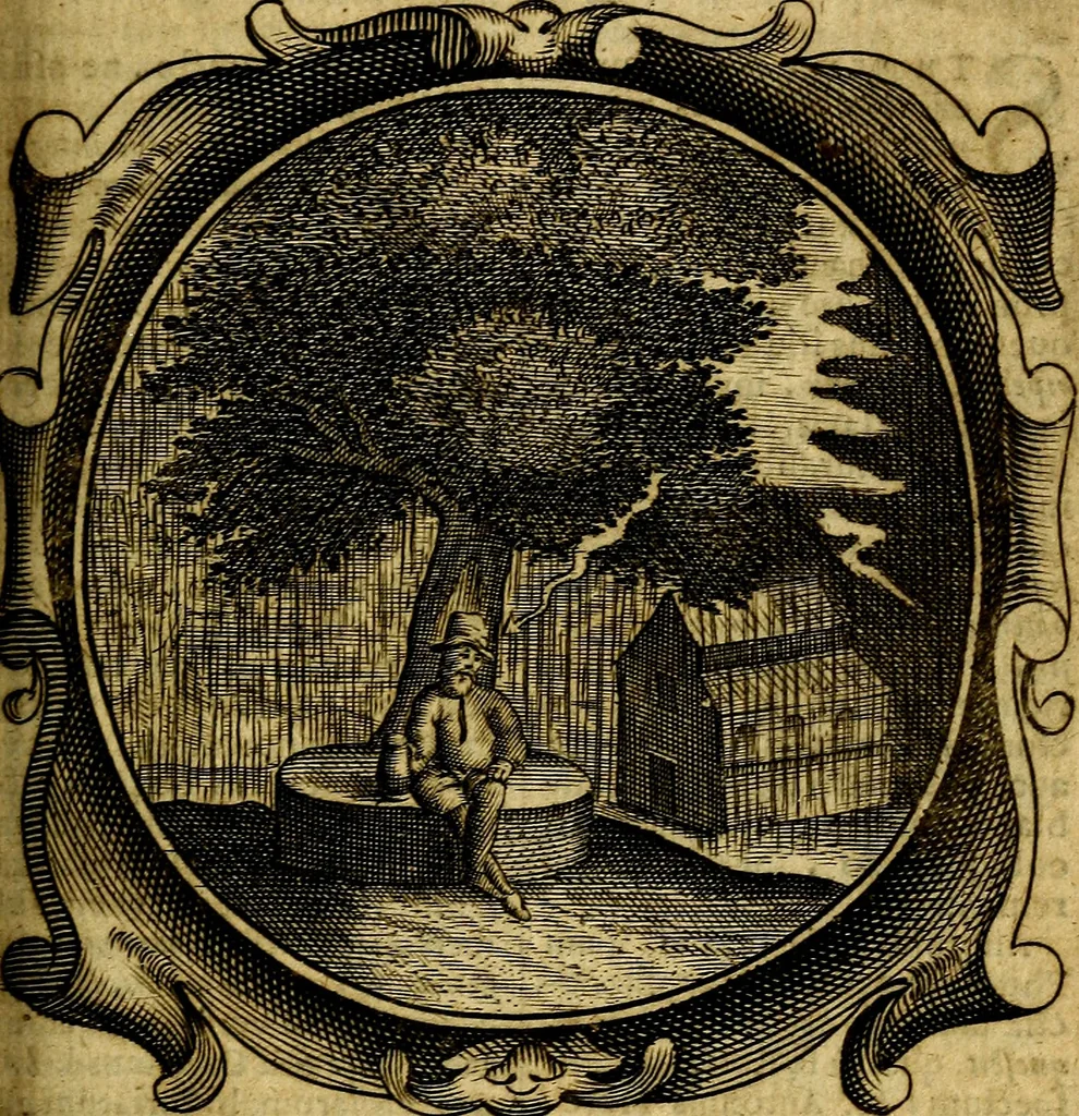 An illustration from Lux evangelica sub velum sacrorum emblematum recondita in anni dominicas, selecta historia & morali doctrina varie adumbrata, 1655, leaf 568