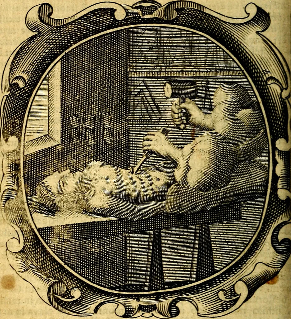 An illustration from Lux evangelica sub velum sacrorum emblematum recondita in anni dominicas, selecta historia & morali doctrina varie adumbrata, 1655, leaf 57