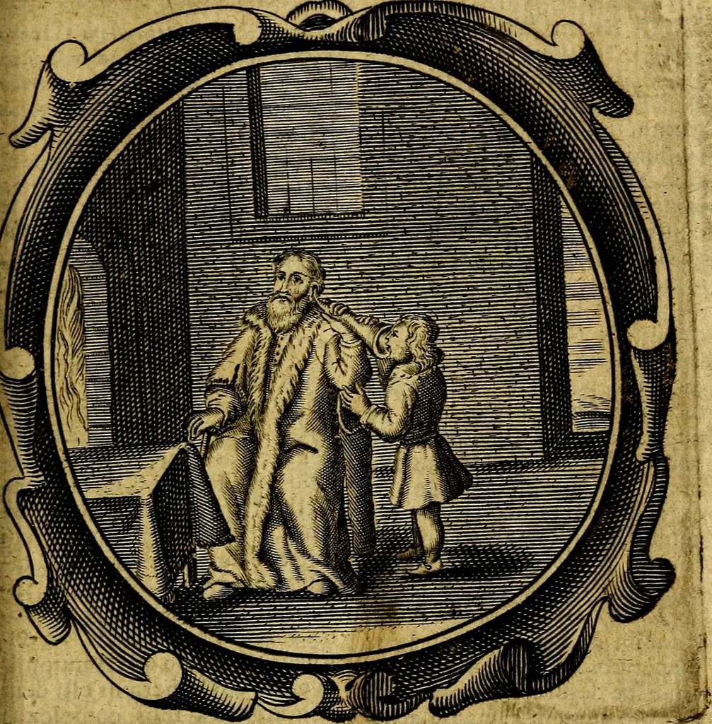 An illustration from Lux evangelica sub velum sacrorum emblematum recondita in anni dominicas, selecta historia & morali doctrina varie adumbrata, 1655, leaf 688