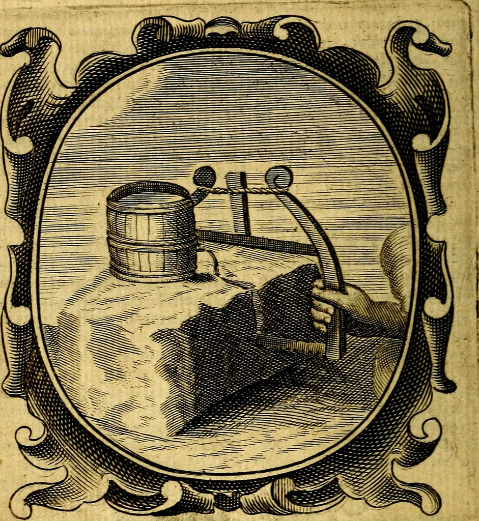 An illustration from Lux evangelica sub velum sacrorum emblematum recondita in anni dominicas, selecta historia & morali doctrina varie adumbrata, 1655, leaf 69