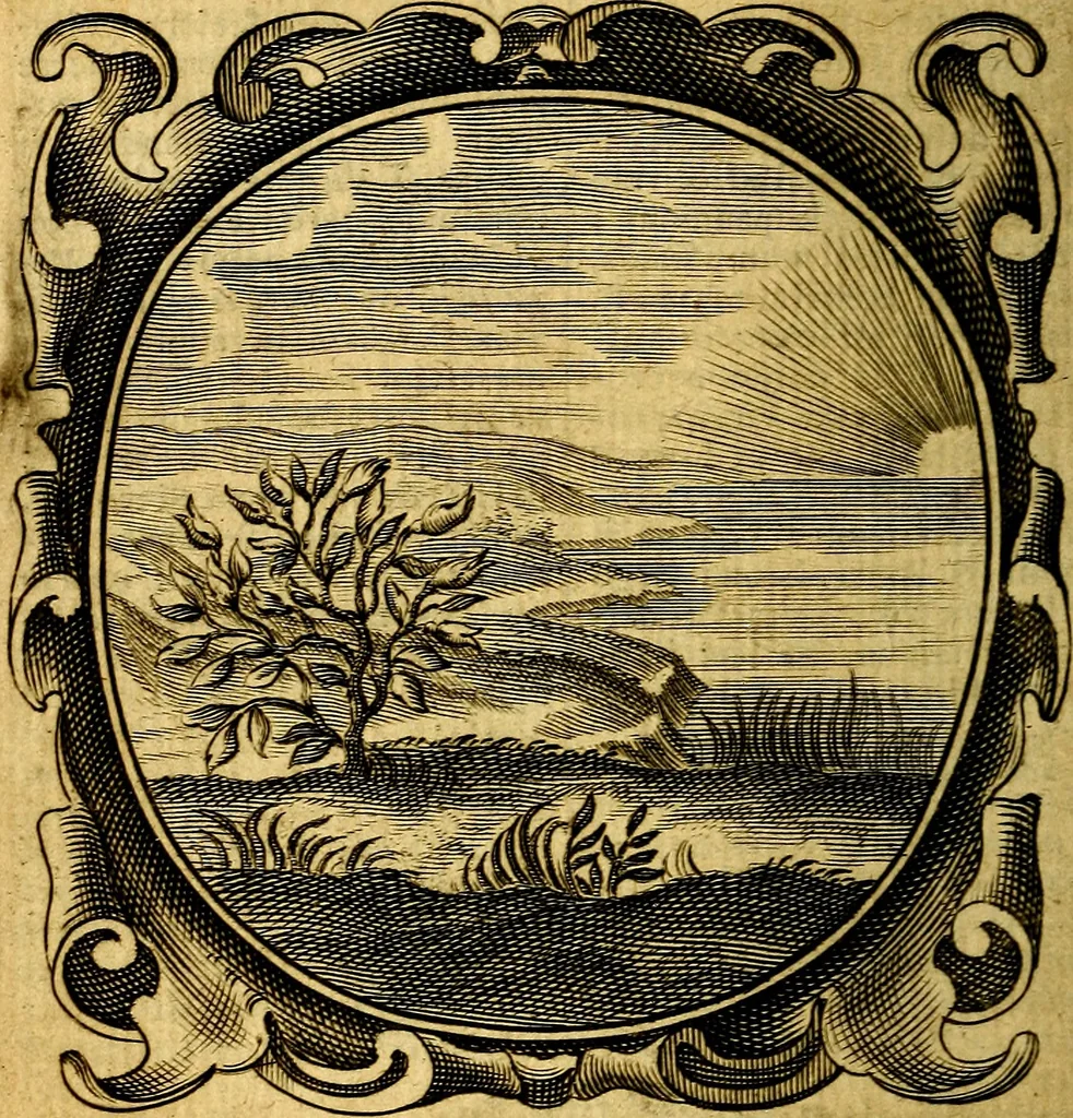 An illustration from Lux evangelica sub velum sacrorum emblematum recondita in anni dominicas, selecta historia & morali doctrina varie adumbrata, 1655, leaf 79
