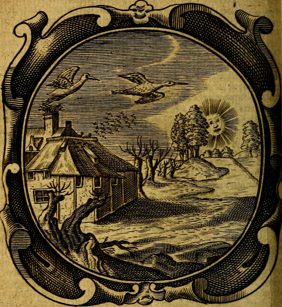 An illustration from Lux evangelica sub velum sacrorum emblematum recondita in anni dominicas, selecta historia & morali doctrina varie adumbrata, 1655, leaf 255