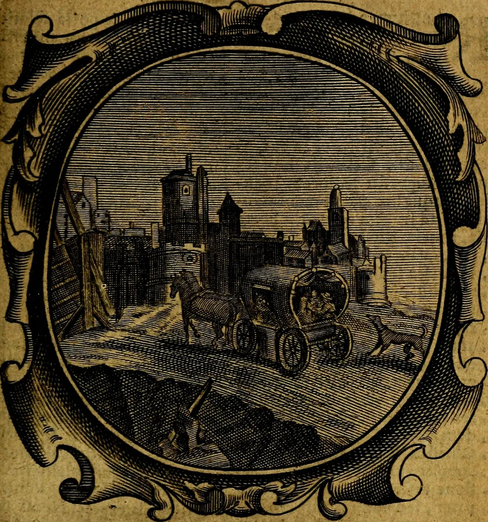 An illustration from Lux evangelica sub velum sacrorum emblematum recondita in anni dominicas, selecta historia & morali doctrina varie adumbrata, 1655, leaf 382