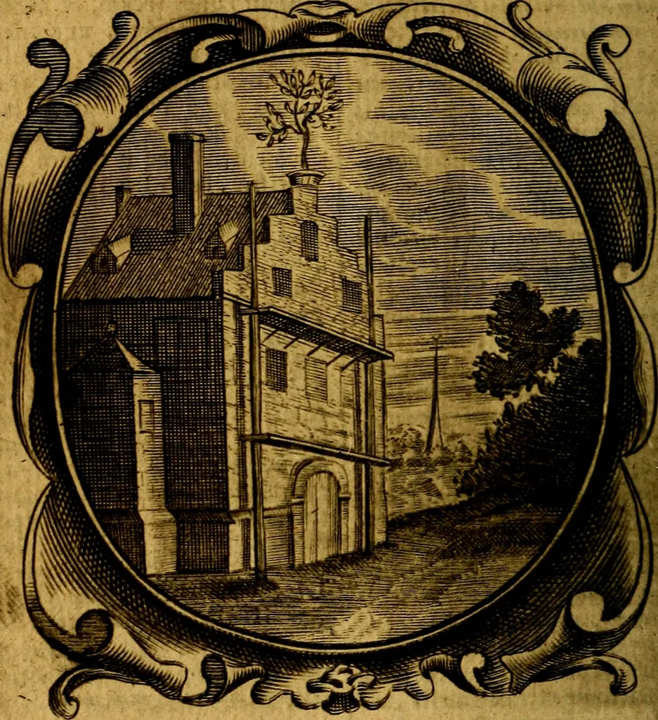 An illustration from Lux evangelica sub velum sacrorum emblematum recondita in anni dominicas, selecta historia & morali doctrina varie adumbrata, 1655, leaf 543