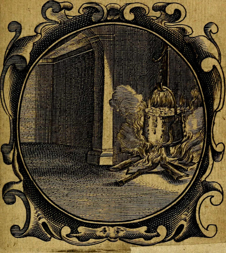 An illustration from Lux evangelica sub velum sacrorum emblematum recondita in anni dominicas, selecta historia & morali doctrina varie adumbrata, 1655, leaf 590
