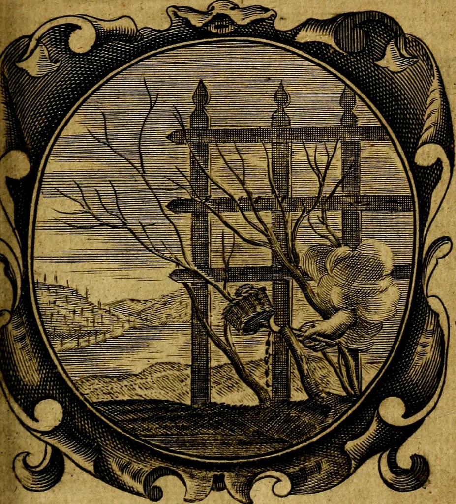 An illustration from Lux evangelica sub velum sacrorum emblematum recondita in anni dominicas, selecta historia & morali doctrina varie adumbrata, 1655, leaf 720