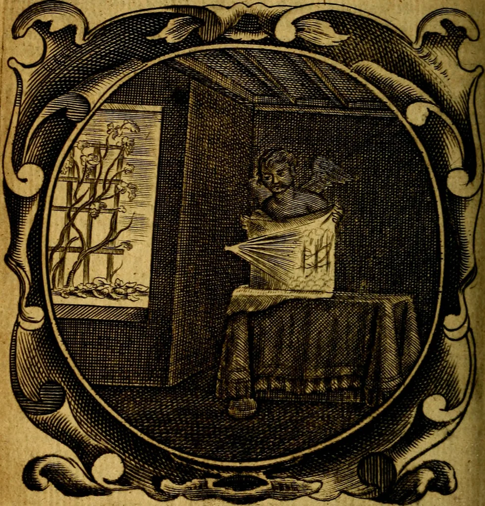 An illustration from Lux evangelica sub velum sacrorum emblematum recondita in anni dominicas, selecta historia & morali doctrina varie adumbrata, 1655, leaf 759