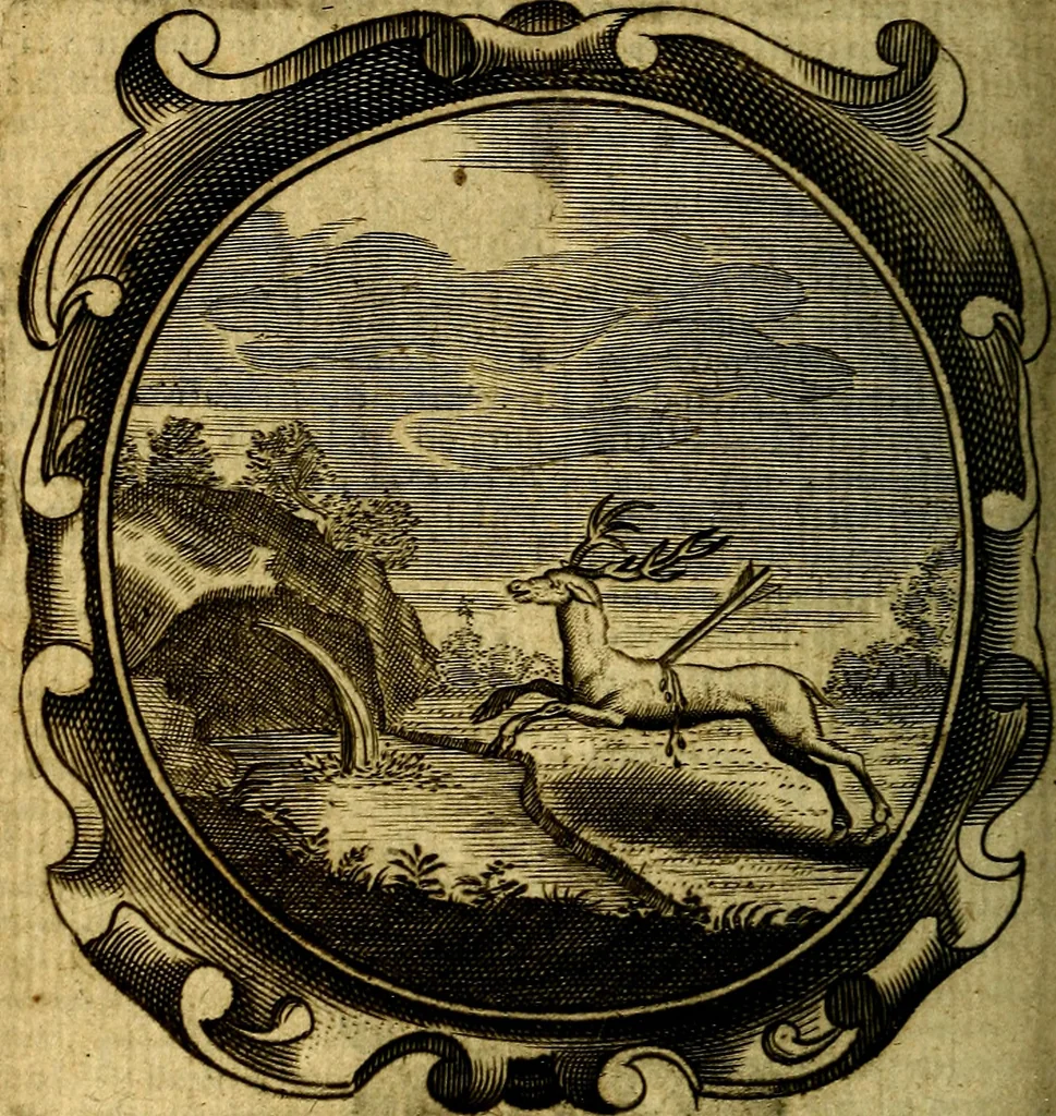 An illustration from Lux evangelica sub velum sacrorum emblematum recondita in anni dominicas, selecta historia & morali doctrina varie adumbrata, 1655, leaf 793