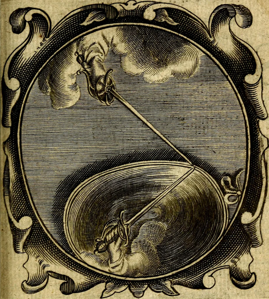 An illustration from Lux evangelica sub velum sacrorum emblematum recondita in anni dominicas, selecta historia & morali doctrina varie adumbrata, 1655, leaf 806