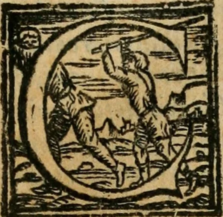 An illustration from Lvdovici Demontiosii Gallvs Romae hospes : vbi multa antiquorum monimenta explicantur, pars pristinae formae restituuntur : opus in quinque partes tributum, 1585, leaf 6