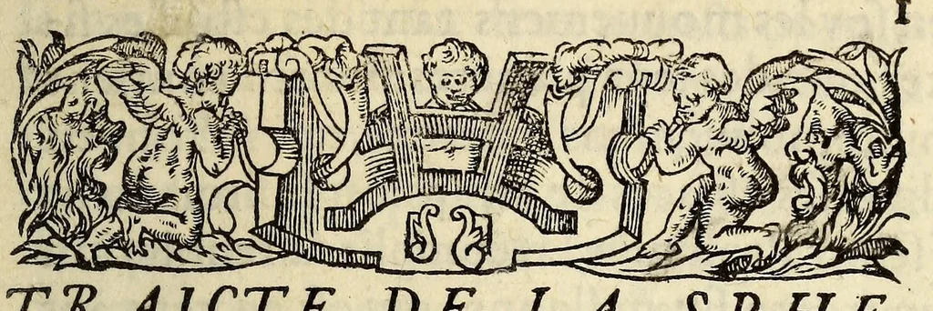 An illustration from L'vsage de l'astrolabe, : avec vn petit traicté de la sphere,, 1559, leaf 23