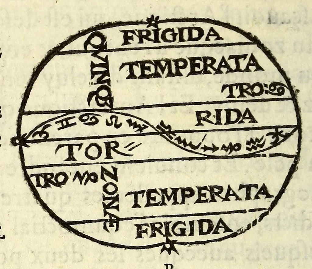 An illustration from L'vsage de l'astrolabe, : avec vn petit traicté de la sphere,, 1559, leaf 32