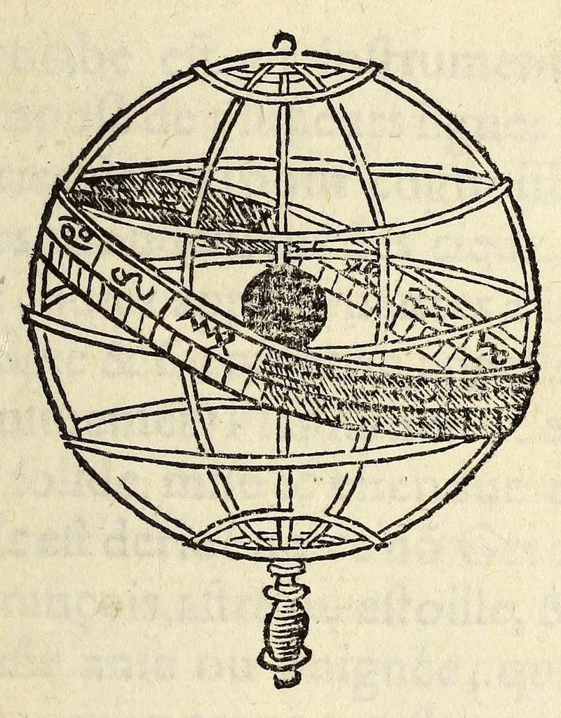 An illustration from L'vsage de l'astrolabe, : avec vn petit traicté de la sphere,, 1559, leaf 33