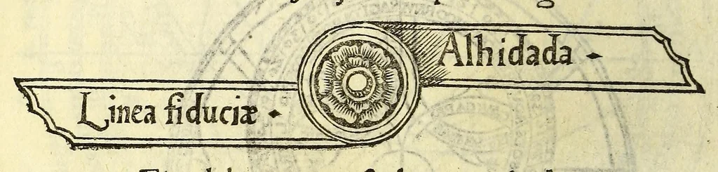 An illustration from L'vsage de l'astrolabe, : avec vn petit traicté de la sphere,, 1559, leaf 56