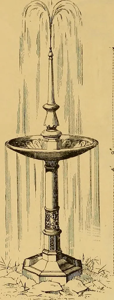 An illustration from Macfarlane's castings : ornamental fountains, park and garden seats, &c, 1885, leaf 10