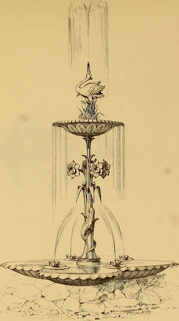 An illustration from Macfarlane's castings : ornamental fountains, park and garden seats, &c, 1885, leaf 14