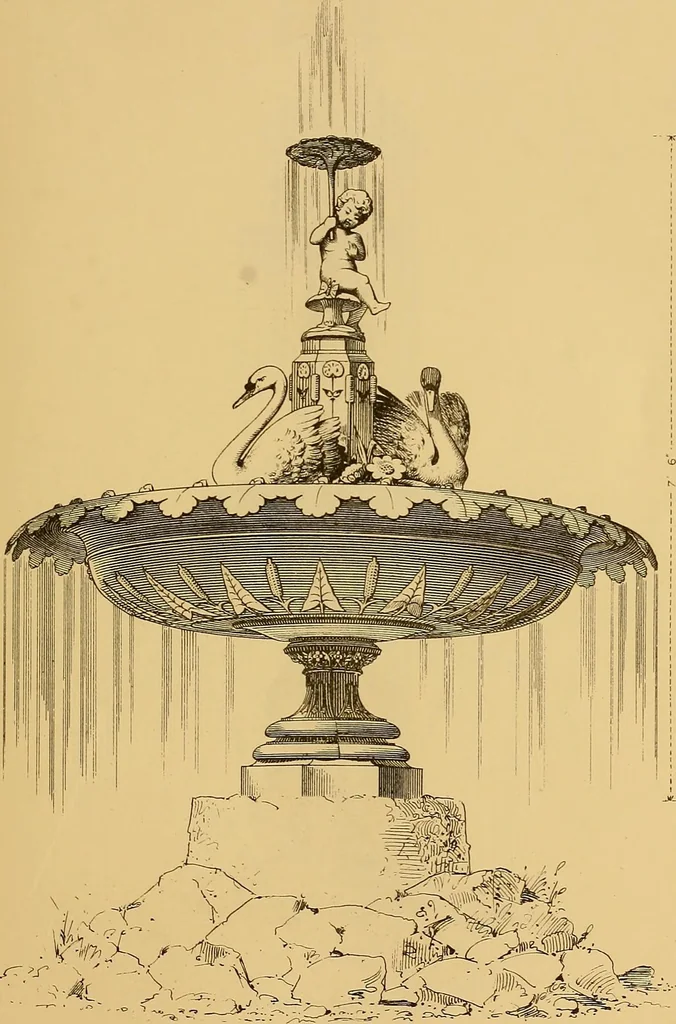 An illustration from Macfarlane's castings : ornamental fountains, park and garden seats, &c, 1885, leaf 18