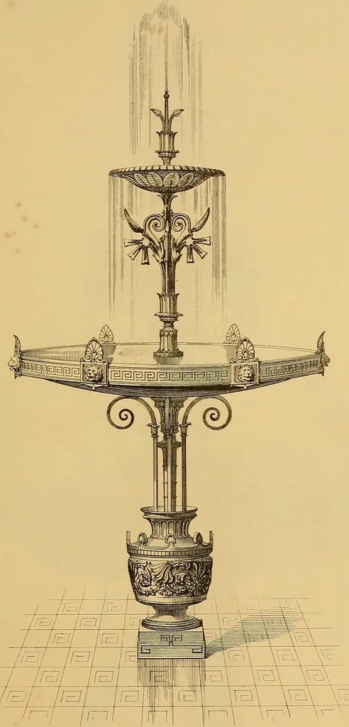 An illustration from Macfarlane's castings : ornamental fountains, park and garden seats, &c, 1885, leaf 22