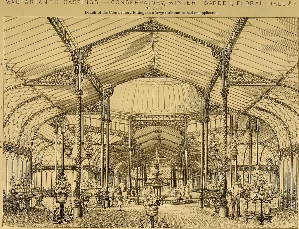 An illustration from Macfarlane's castings : ornamental fountains, park and garden seats, &c, 1885, leaf 34