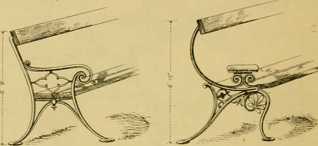 An illustration from Macfarlane's castings : ornamental fountains, park and garden seats, &c, 1885, leaf 35
