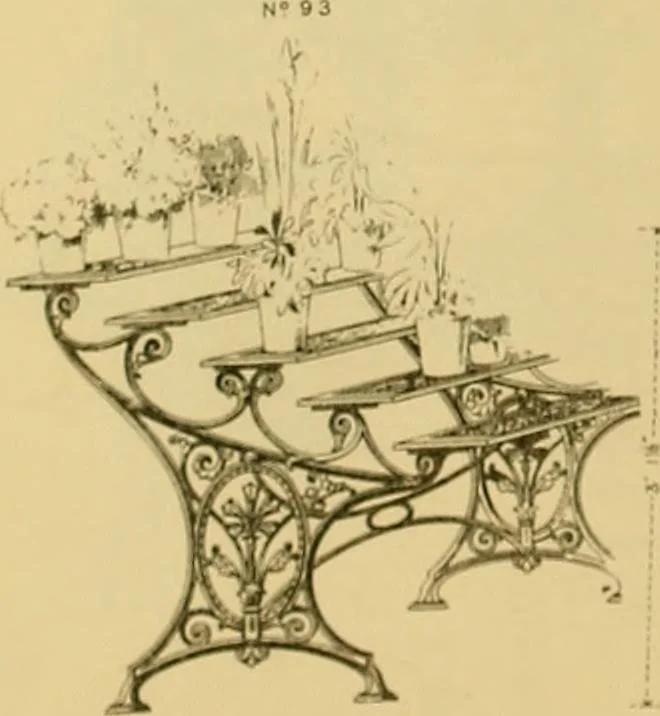 An illustration from Macfarlane's castings : ornamental fountains, park and garden seats, &c, 1885, leaf 35