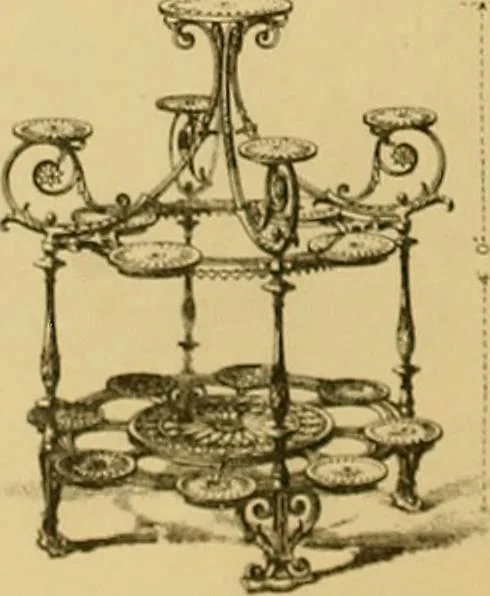 An illustration from Macfarlane's castings : ornamental fountains, park and garden seats, &c, 1885, leaf 35
