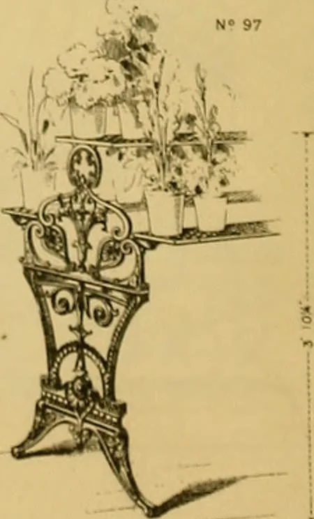 An illustration from Macfarlane's castings : ornamental fountains, park and garden seats, &c, 1885, leaf 35