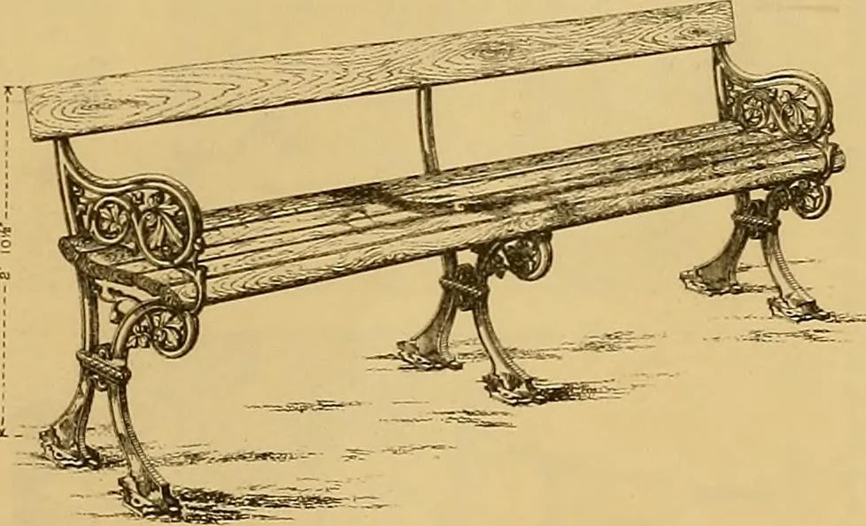 An illustration from Macfarlane's castings : ornamental fountains, park and garden seats, &c, 1885, leaf 36