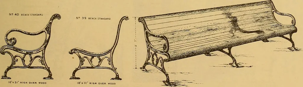 An illustration from Macfarlane's castings : ornamental fountains, park and garden seats, &c, 1885, leaf 36