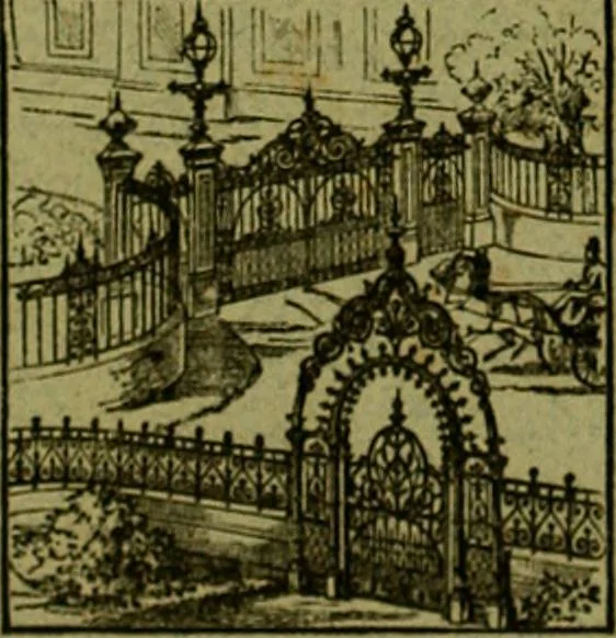 An illustration from Macfarlane's castings : ornamental fountains, park and garden seats, &c, 1885, leaf 41