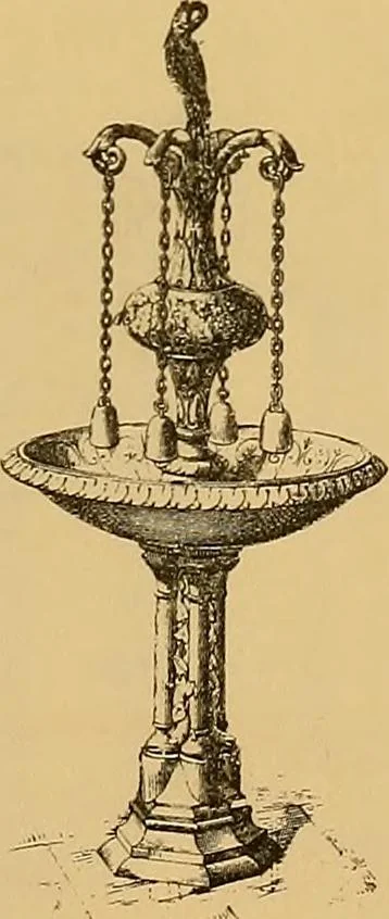 An illustration from Macfarlane's castings : ornamental fountains, park and garden seats, &c, 1885, leaf 6
