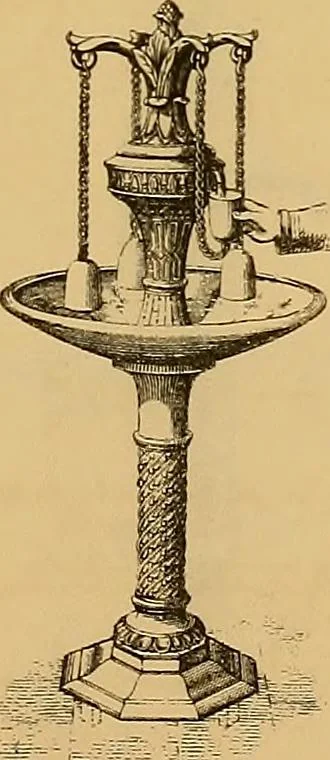 An illustration from Macfarlane's castings : ornamental fountains, park and garden seats, &c, 1885, leaf 6