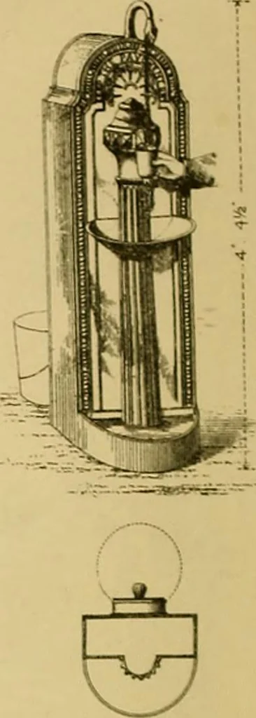 An illustration from Macfarlane's castings : ornamental fountains, park and garden seats, &c, 1885, leaf 7