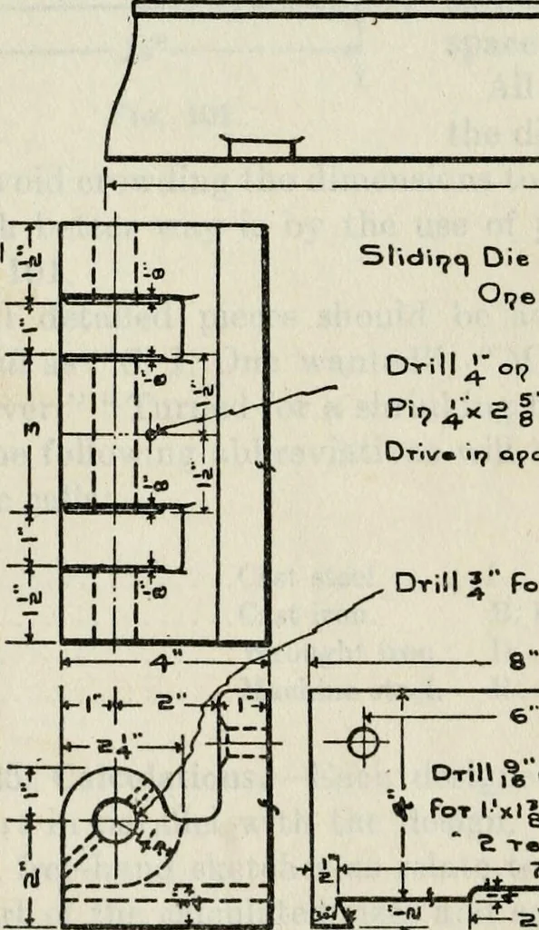 An illustration from Machine design, 1913, leaf 265