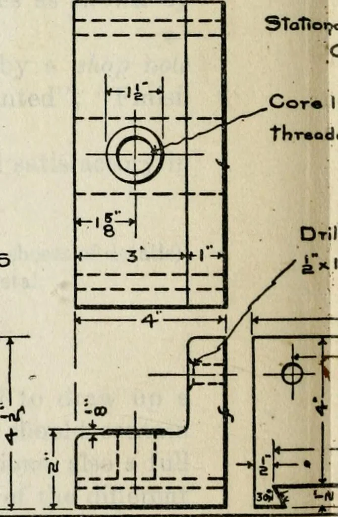 An illustration from Machine design, 1913, leaf 265