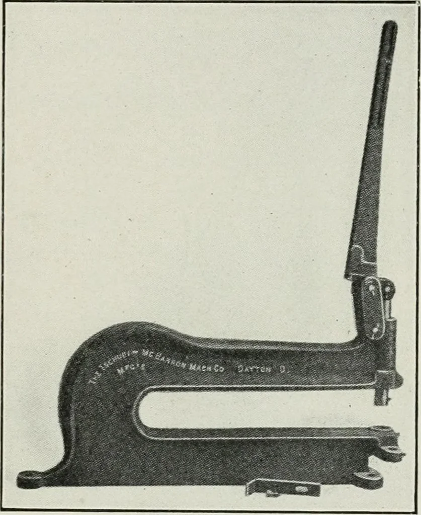 An illustration from Machine design, 1913, leaf 296
