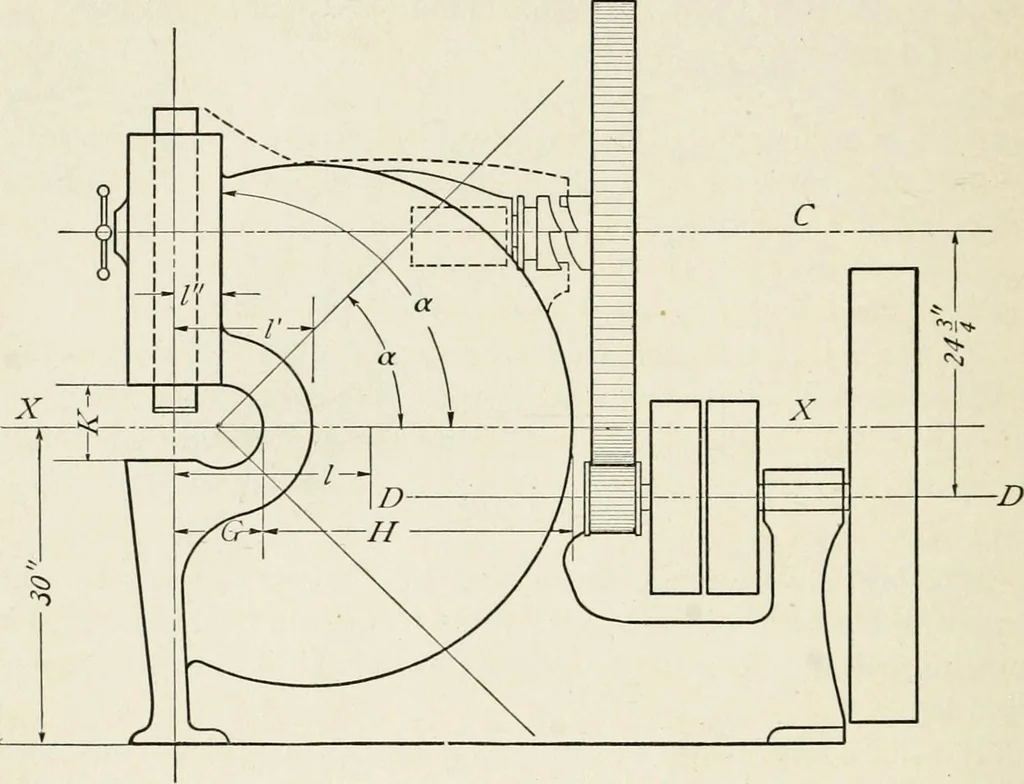 An illustration from Machine design, 1913, leaf 305