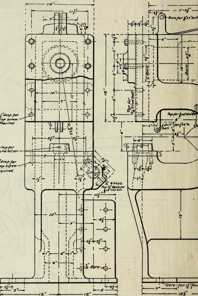 An illustration from Machine design, 1913, leaf 325