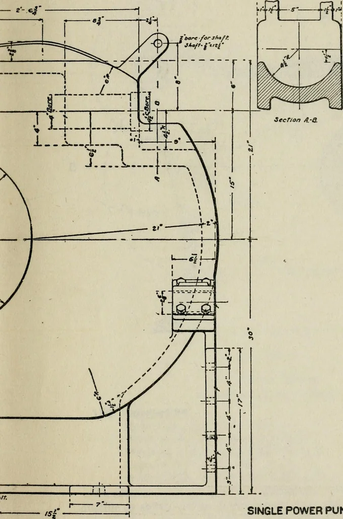 An illustration from Machine design, 1913, leaf 326