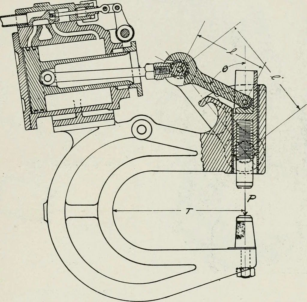 An illustration from Machine design, 1913, leaf 338