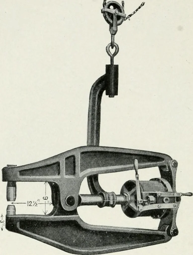 An illustration from Machine design, 1913, leaf 341