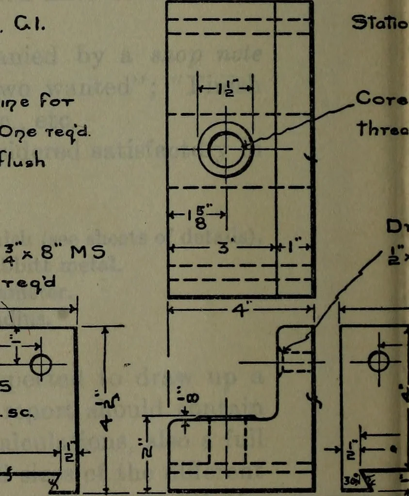 An illustration from Machine design, 1913, leaf 263