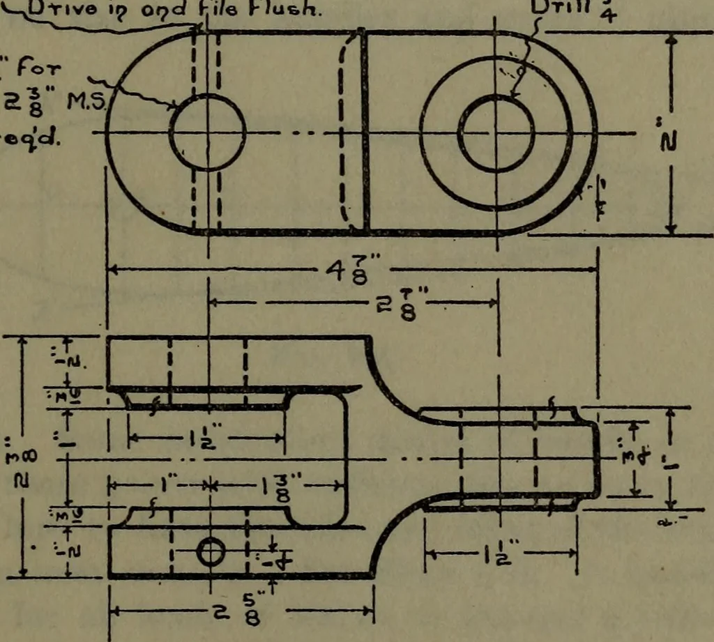 An illustration from Machine design, 1913, leaf 270