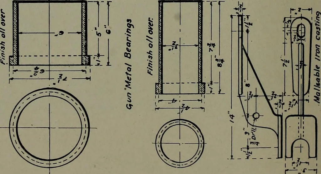 An illustration from Machine design, 1913, leaf 319