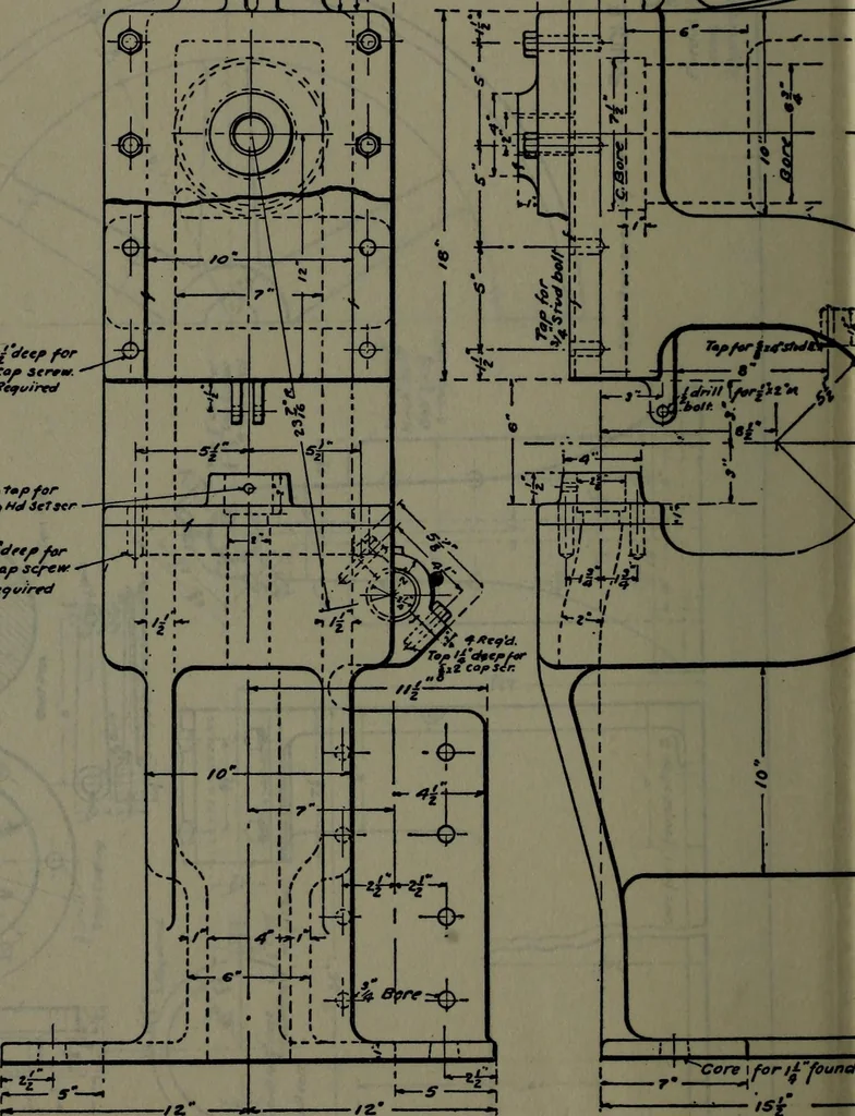 An illustration from Machine design, 1913, leaf 323