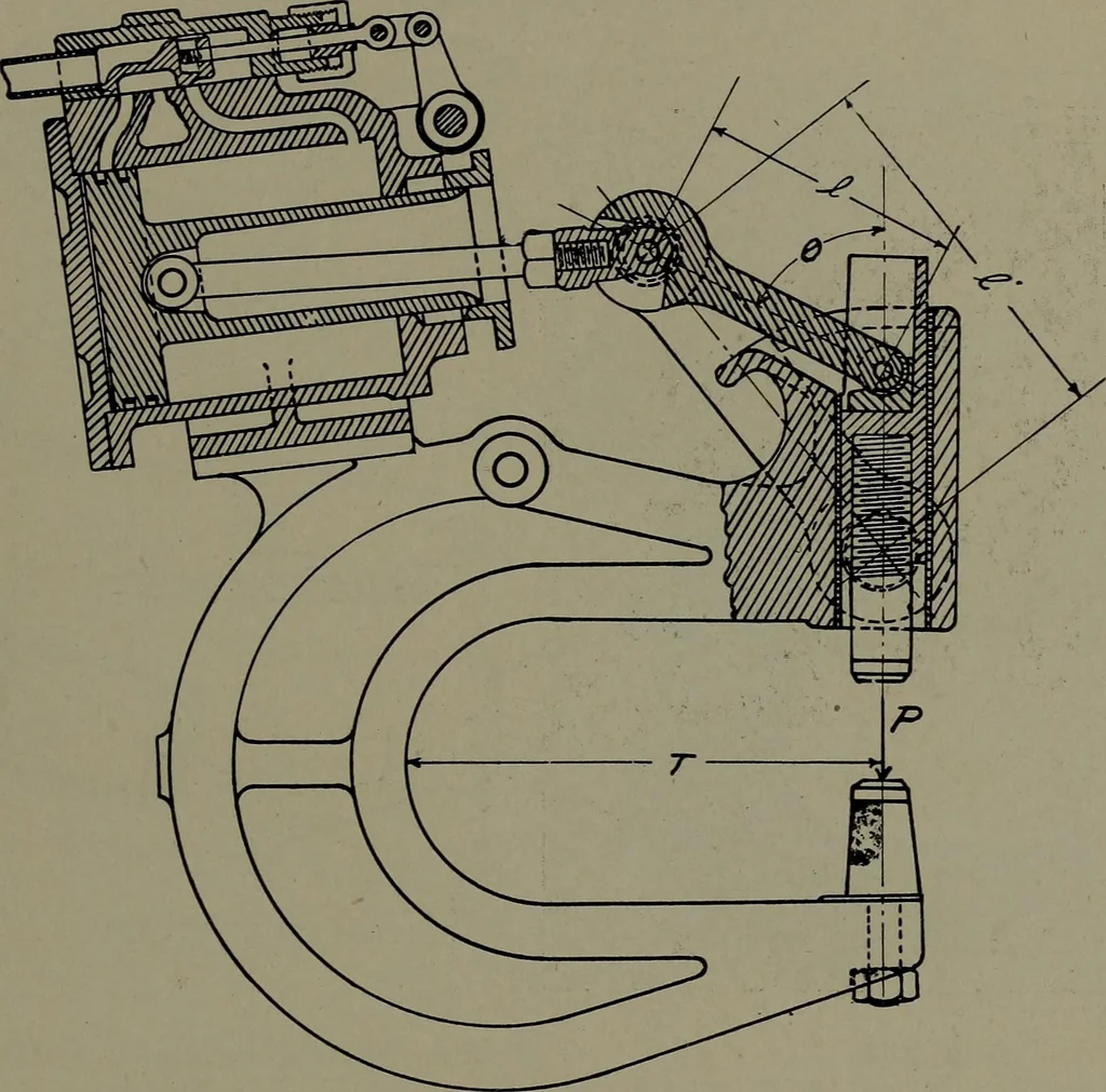 An illustration from Machine design, 1913, leaf 336